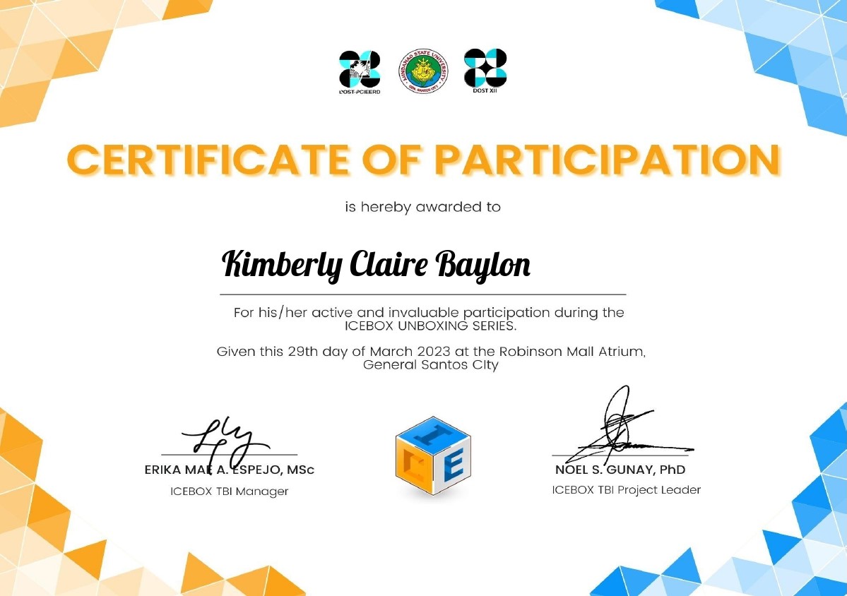 Certificate 10